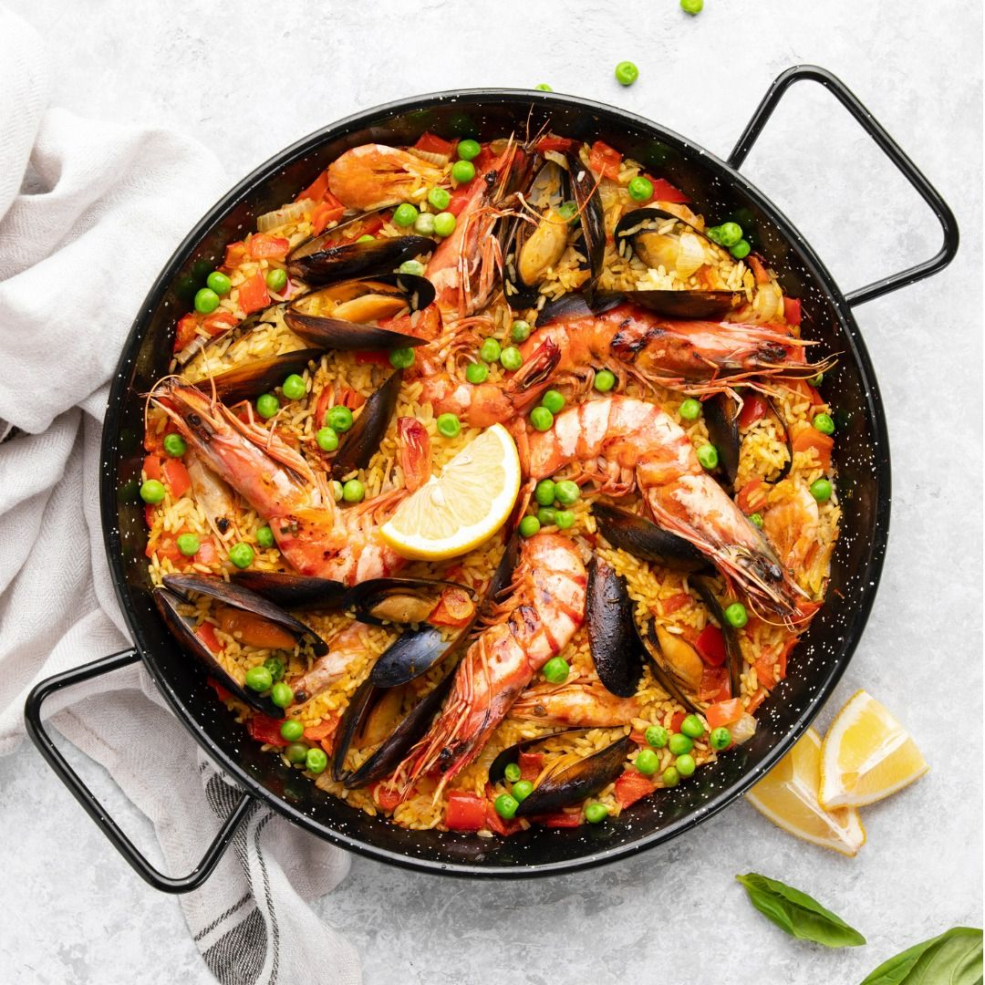 Seafood Paella Recipe